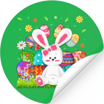Discover Easter Bunny Toddler Easter Stickers