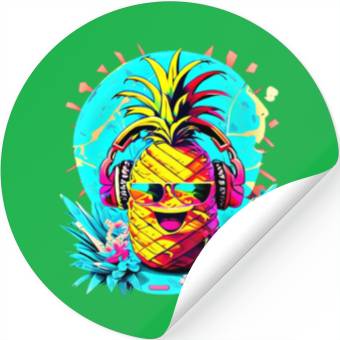 Discover Pineapple Party Vibes Stickers