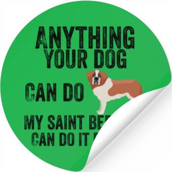Discover Saint Bernard Stickers