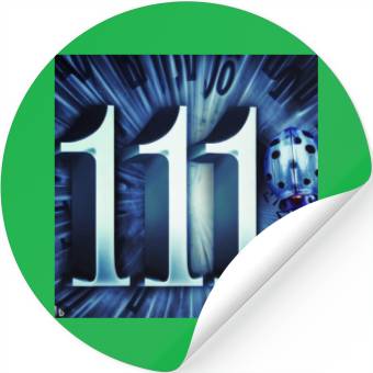 Discover Aqua Charm: Lucky 1111 Ladybug Stickers