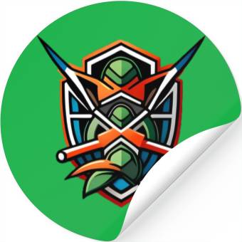 Discover Turtle Power Team Stickers