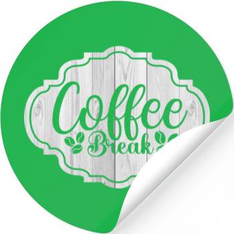 Discover Coffee Break Stickers