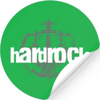 Discover hardrock anchor design Stickers