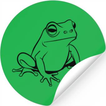 Discover Frog Amphibian Toad Stickers
