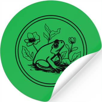 Discover Frog Amphibian Toad Stickers