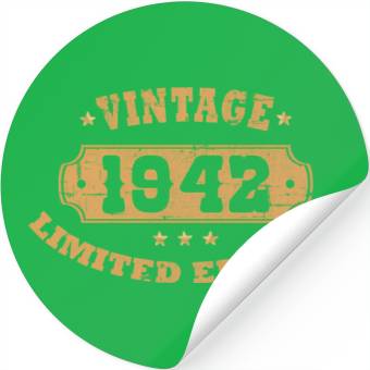 Discover Anniversary 1942 Stickers