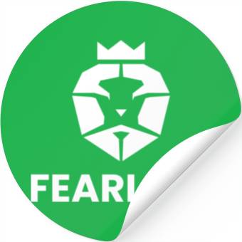 Discover FEARLESS Lion Stickers