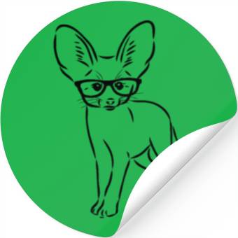 Discover Fennec Fox Stickers