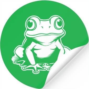 Discover Frog Amphibian Toad Stickers