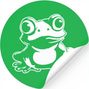 Discover Frog Amphibian Toad Stickers