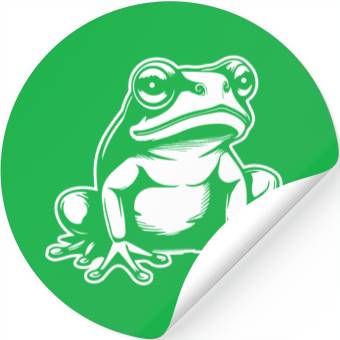 Discover Frog Amphibian Toad Stickers
