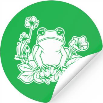 Discover Frog Amphibian Toad Stickers