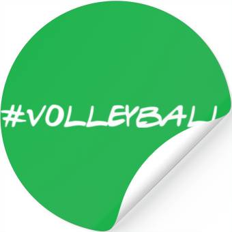 Discover Volleyball Volleyball Stickers