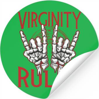 Discover Virginity Rules Nerd Summer Camp Stickers