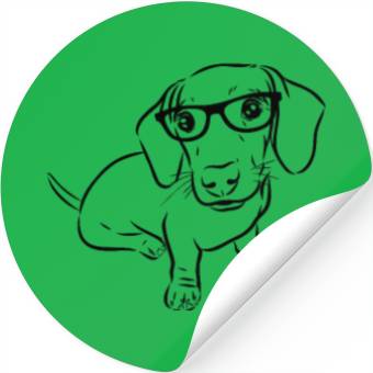Discover Dachshund Stickers