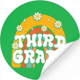 Discover 3rd Third Grade First Day School Back To School Stickers