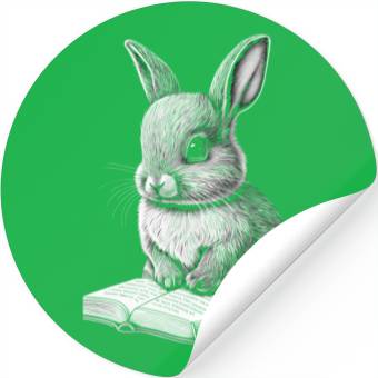 Discover Bunny Easter Rabbit Wo Stickers