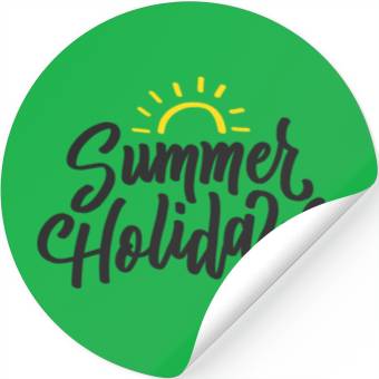 Discover Summer Holidays Stickers