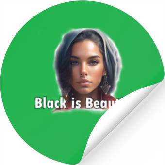 Discover Black is Beautiful Stickers