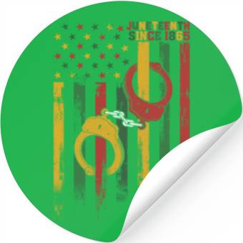 Discover Juneteenth since 1865 Stickers