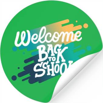 Discover welcome back to school Stickers