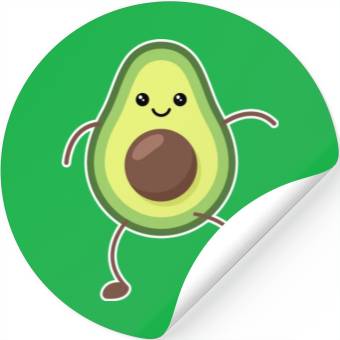 Discover Cute Avocado Lover Gift Stickers