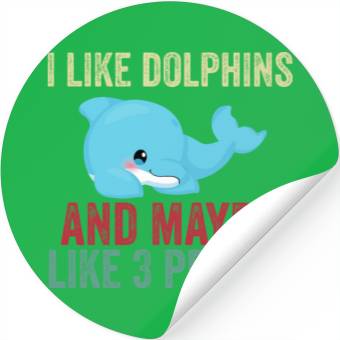 Discover Dolphin Lover Stickers