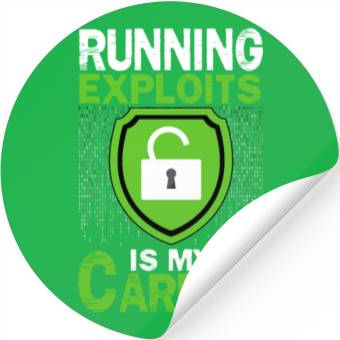 Discover Cyber Security Hacking IT Stickers