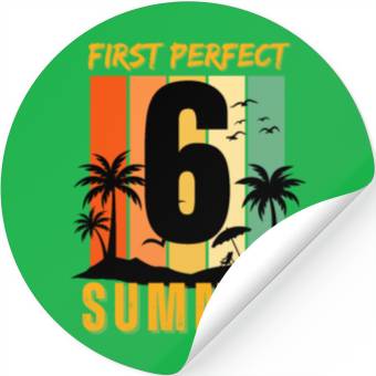 Discover First perfect (number) summer version 2 Stickers