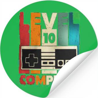 Discover 10th Anniversary Gift Stickers