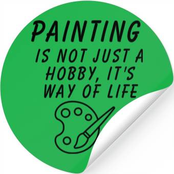Discover painting Stickers