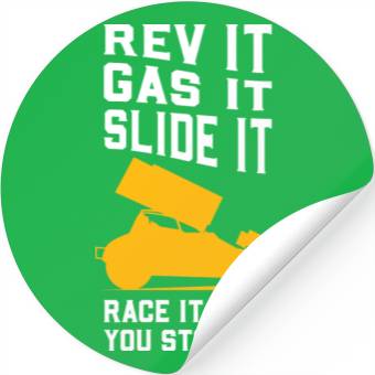 Discover Sprint Car Racing Stickers