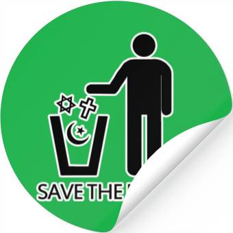 Discover Save The Planet Religions Stickers