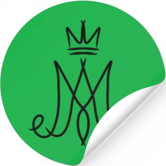 Discover Ave Maria Monogram Stickers