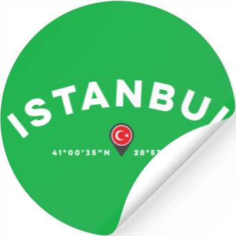 Discover Istanbul Turkey Stickers