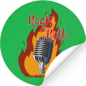 Discover Rock & Roll Stickers