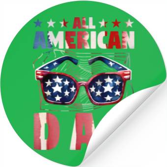 Discover All American Dad Stickers