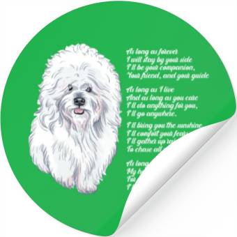 Discover Bichon Frise Stickers