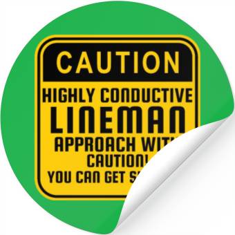 Discover Highly Conductive Lineman Stickers