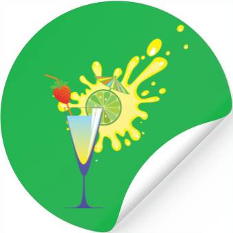 Discover Fresh Summer Juice Stickers