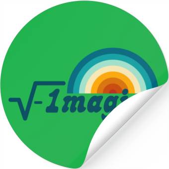 Discover Imagine Retro Rainbow, Mathematics Stickers