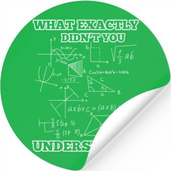 Discover Math Science Physics Stickers