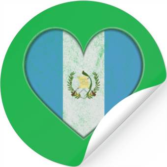 Discover Guatemala Flag Stickers