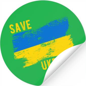 Discover Save Ukraine Stickers