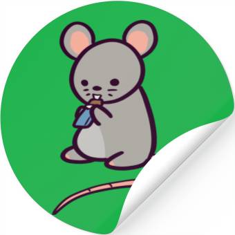 Discover Cute Rat Candy Bar Stickers