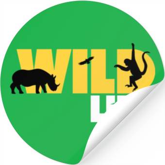 Discover wild life Stickers