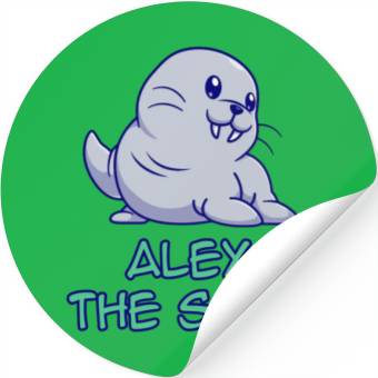 Discover Alex The Seal Stickers