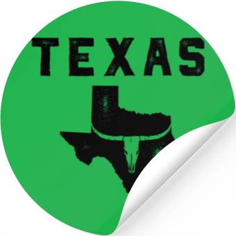 Discover Texas Stickers