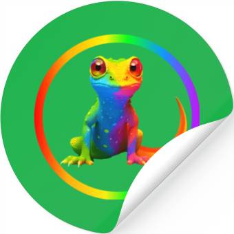 Discover Gay Pride Gecko Stickers