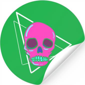 Discover Dead Inside Skull Artist Gift Stickers